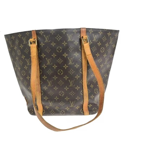 LOUIS VUITTON Sac Shopping Shoulder Tote Bag Monogram Leather - Picture 16 of 16